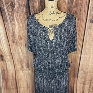 Michael Kors Womens Black Dress Cold Shoulder XL